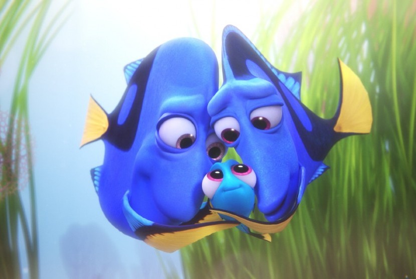 Adegan dari film animasi Finding Dory.