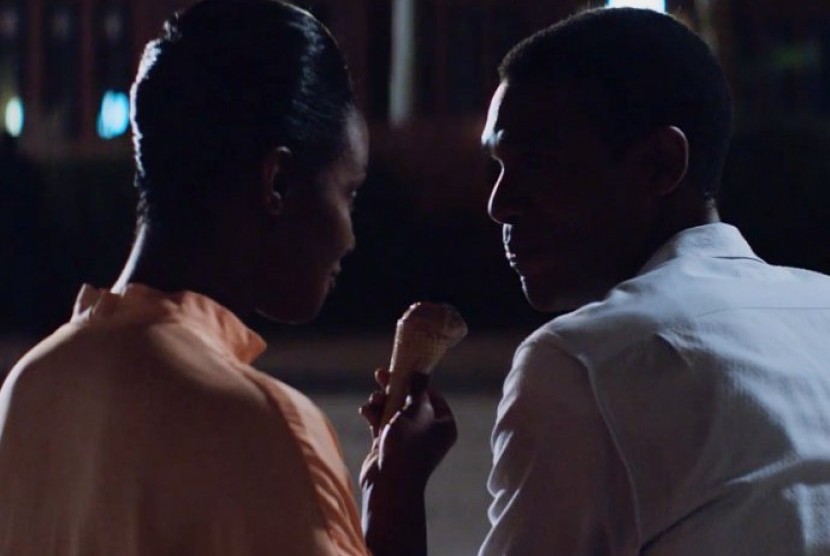 Adegan film Southside with You,  film tentang kisah cinta Obama dan Michelle Obama 