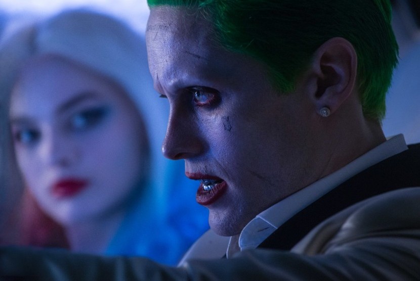 Adegan film Suicide Squad yang menampilkan Joker dan Harley Quinn.