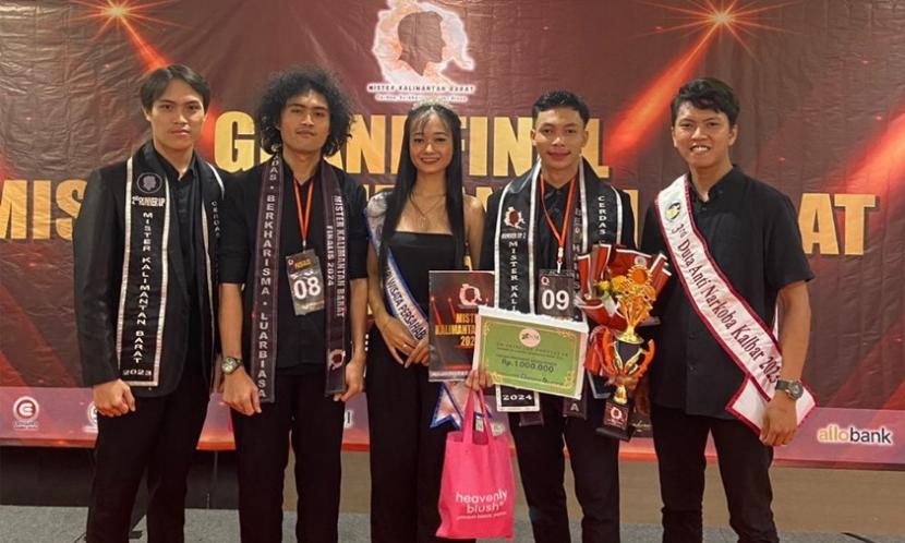 Adrianus Ixnasius B, mahasiswa berbakat dari Universitas BSI Pontianak, menorehkan prestasi gemilang dengan meraih gelar Runner Up 2 dalam ajang bergengsi Pemilihan Mister Kalimantan Barat 2024.