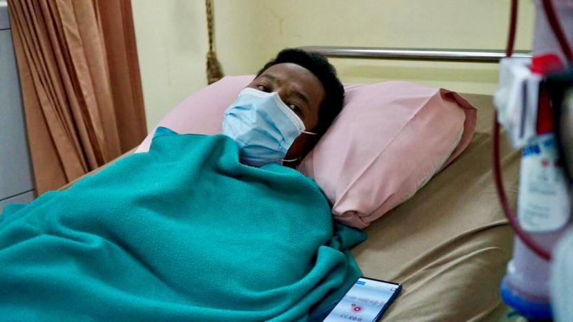 Adytia Anugrah salah satu pasien cuci darah yanh terbantu dengan kepesertaannya di BPJS Kesehatan.