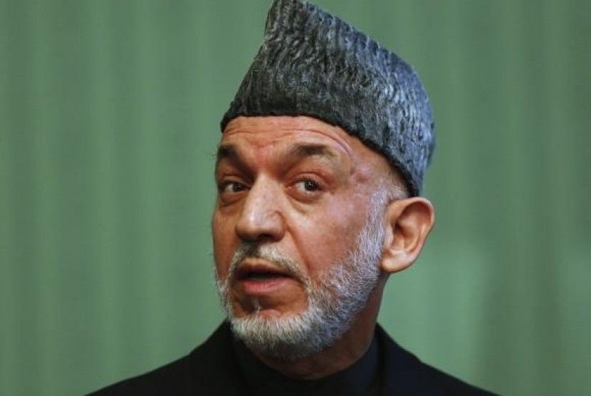  Hamid Karzai.