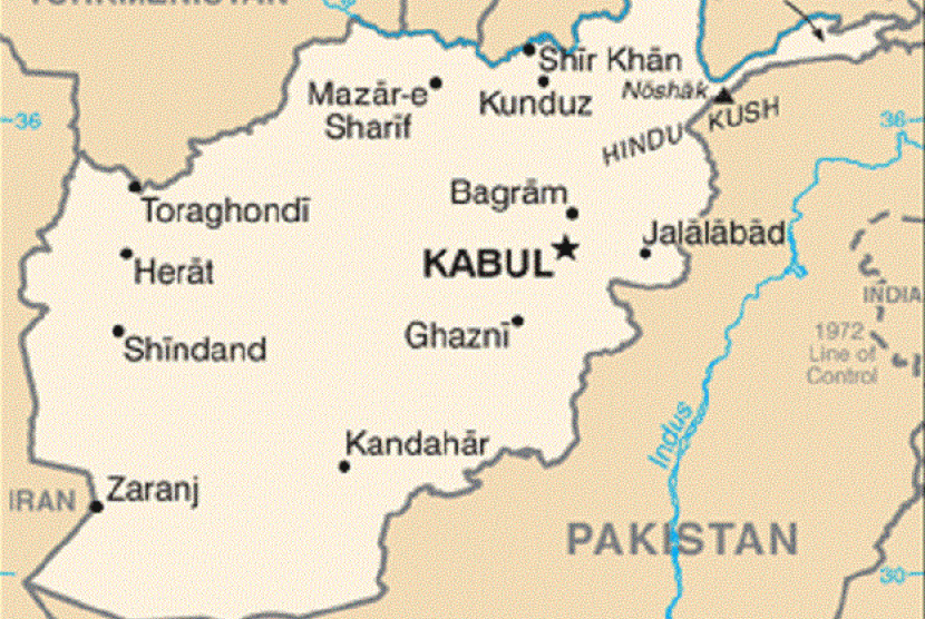 Afghanistan (map)
