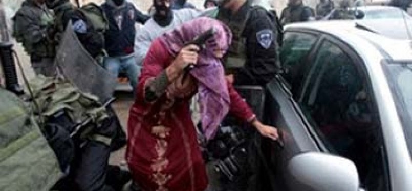 Agen Israel menyamar wanita muslimah Palestina