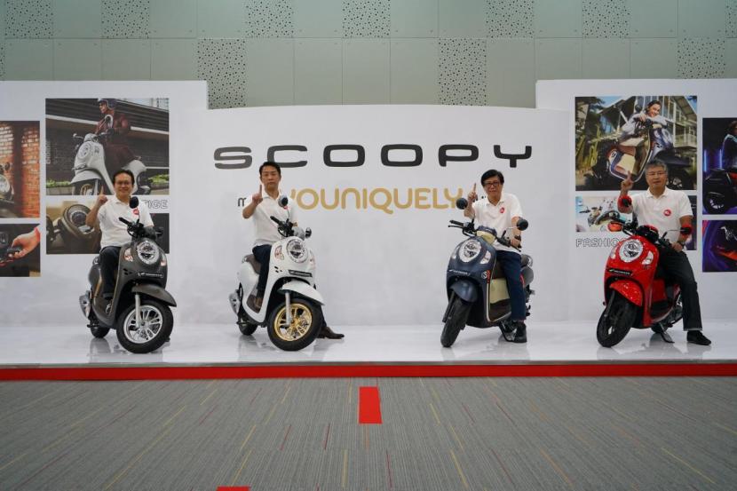 AHM meluncurkan All New Honda Scoopy, Selasa (10/11)