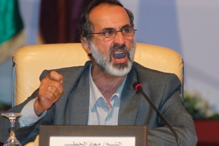 Ahmed Moaz al-Khatib.