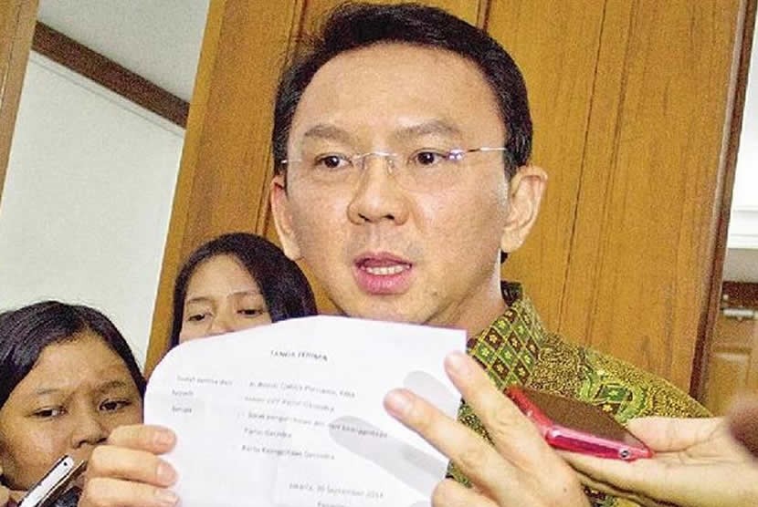 Ahok Mundur Wakil Gubernur DKI Jakarta Basuki Tjahaja Purnama 