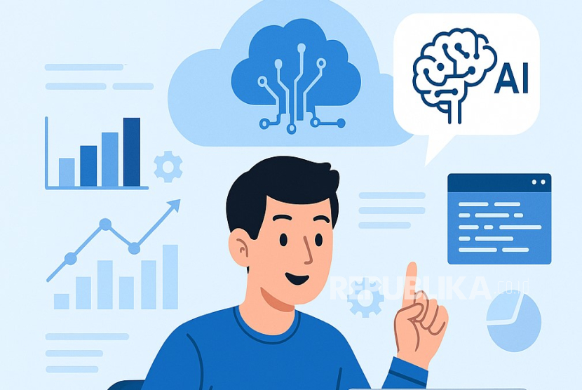 AI bukan hanya diperuntukkan bagi perusahaan besar, tetapi juga dapat dimanfaatkan oleh mahasiswa yang ingin memulai bisnis.