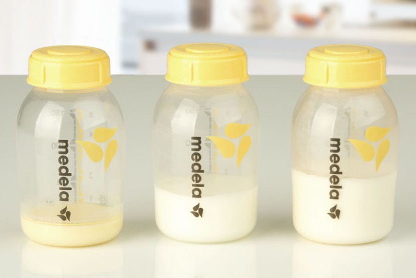 Ilustrasi air susu ibu yang diperah. Mitos dan fakta seputar pemberian ASI eksklusif banyak beredar di masyarakat. 