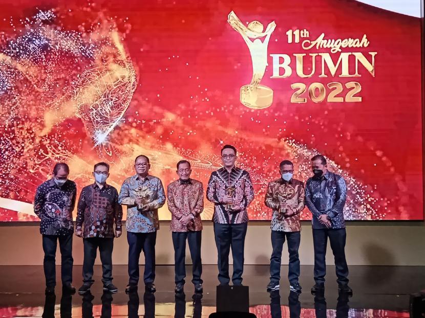 Ajang malam penganugerahaan BUMN Award 2022.