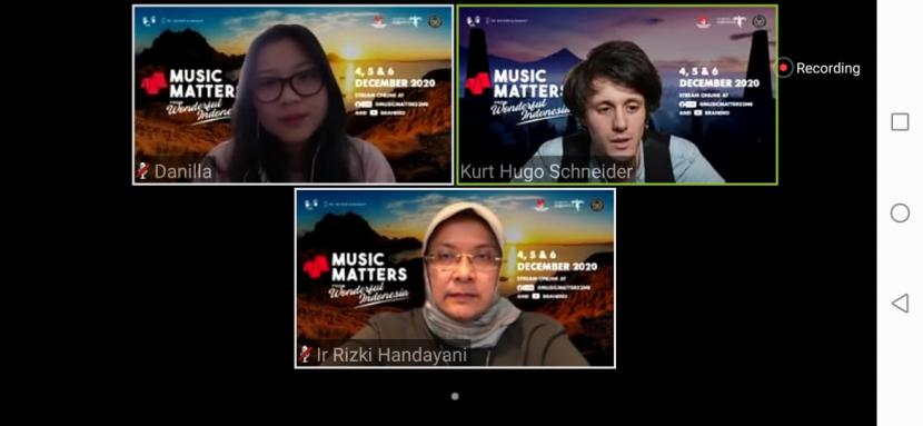 Ajang Music Matters from Wonderful Indonesia siap digelar pada 4-6 Desember 2020.