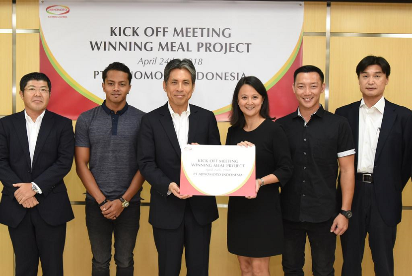 Ajinomoto menyelenggarakan program Winning Meal Project untuk mendukung asupan gizi para atlet Indonesia.