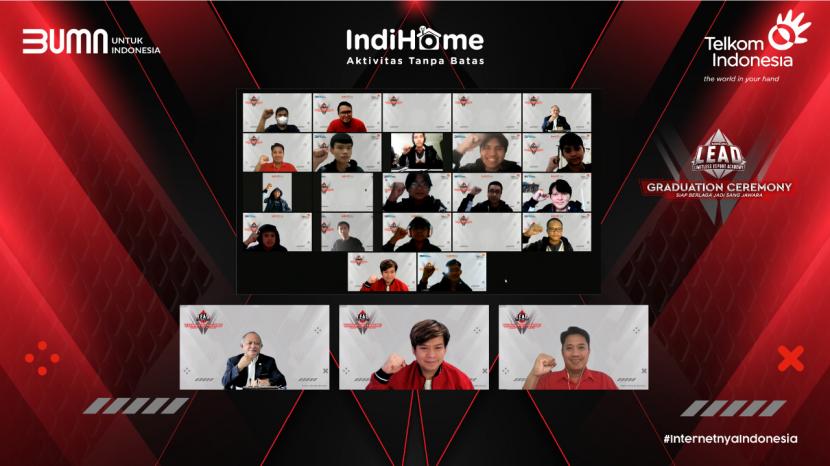 Akademi eSport LEAD by IndiHome yang dimulai sejak September 2021, kini memasuki fase puncak inagurasi. Setelah melewati rangkaian fase kualifikasi dan pembinaan dari para mentor profesional, secara resmi IndiHome mengumumkan 14 akademia yang lulus sebagai atlet eSport Indonesia di Inagurasi LEAD by IndiHome.