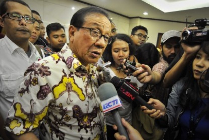 Chief parron of Golkar Party Akbar Tanjung (file photo)