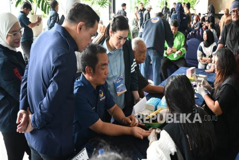 Diabetes Hingga Asam Urat Serang Generasi Muda, Nasdem Beri Layanan Kesehatan Gratis