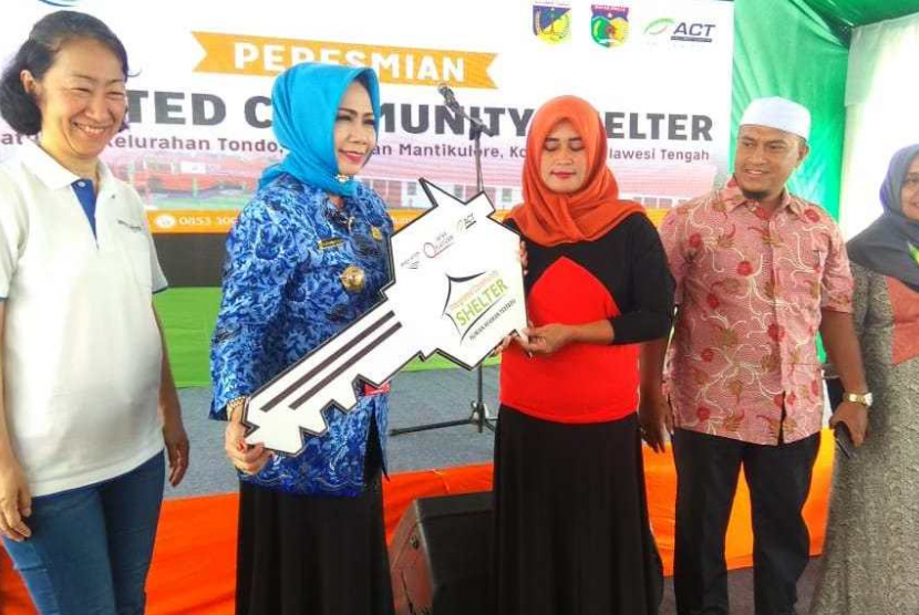  Aksi Cepat Tanggap berkolaborasi  dengan lembaga kemanusiaan Peace Winds Japan (PWJ) membangun sebuah kompleks Hunian Nyaman Terpadu atau Integrated Community Shelter (ICS) di Kelurahan Tondo, Kecamatan Mantikulore, Kota Palu, Sulawesi Tengah.