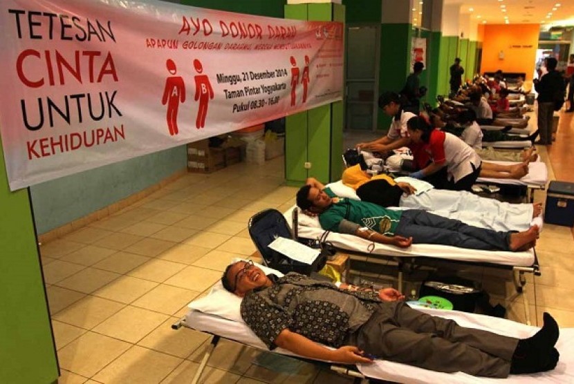 Aksi donor darah Sarihusada bersama Taman Pintar Yogyakarta