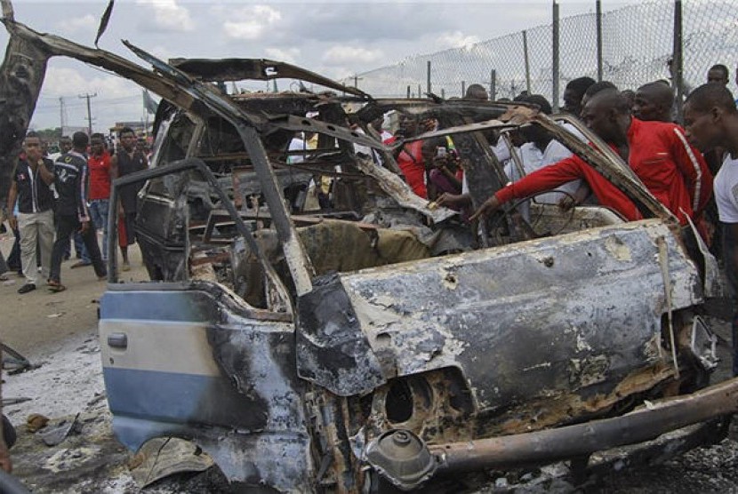 Aksi kekerasan melanda Nigeria (ilustrasi)