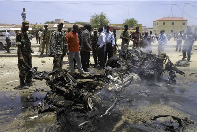 Aksi kekerasan melanda Somalia. 