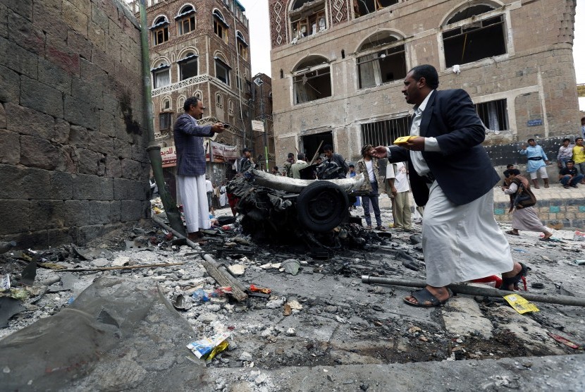 Aksi kekerasan melanda Yaman (ilustrasi) 