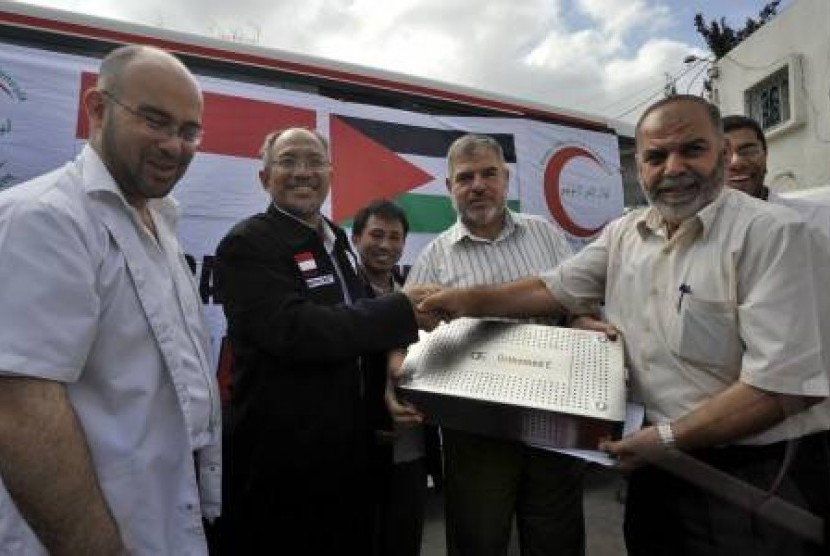 Aksi kemanusiaan BSMI di Palestina