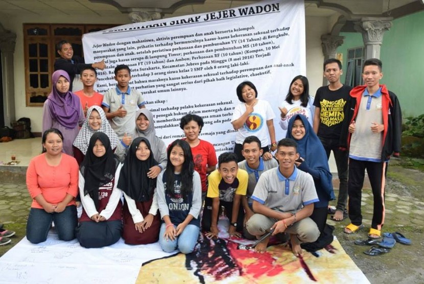 Aksi Ruri, Pembaharu Muda (PM) Kota Klaten menggalang dukungan Surat Untuk Presiden