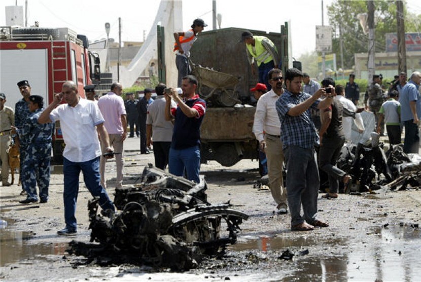 Aksi kekerasan masih terus melanda Irak. 