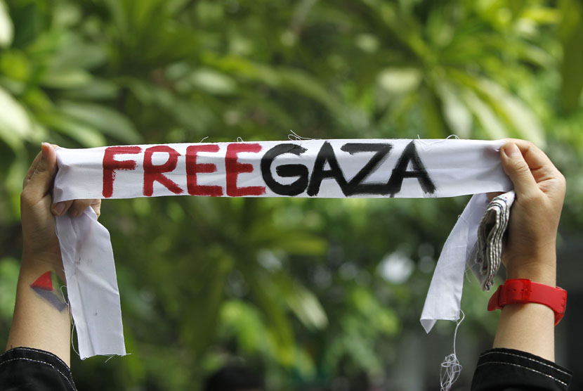 Aksi solidaritas Gaza