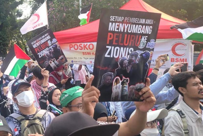 Aksi solidaritas Palestina