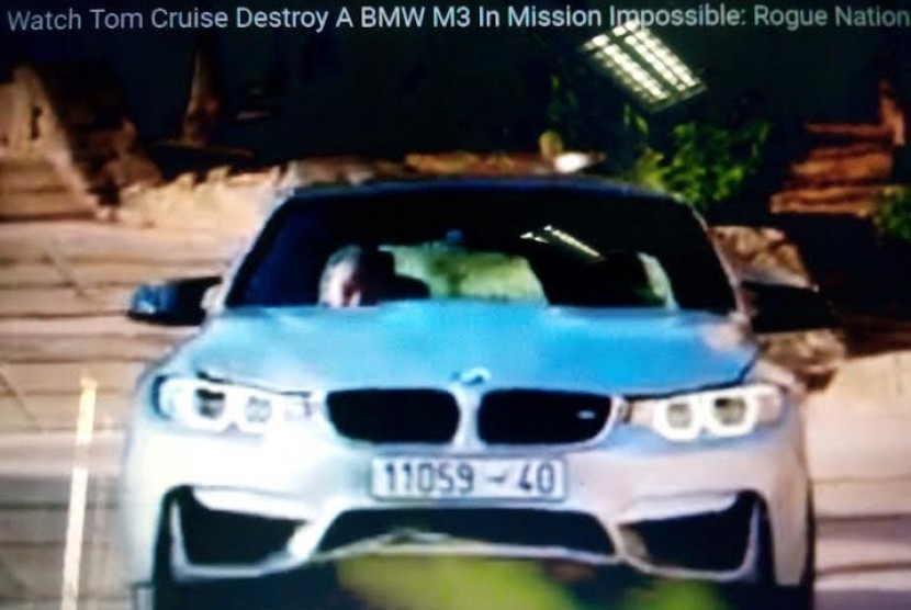 Aksi Tom Cruise dalam film Mission Imposibble -Rogue Nation