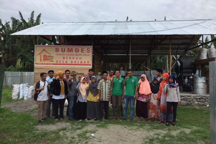 Aktivitas BUMDes Berkah di Desa Balbar, Tidore Kepulauan.