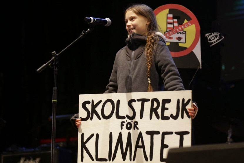 Aktivitis remaja Greta Thunberg 