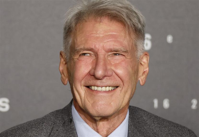 Aktor asal AS, Harrison Ford. Meski usianya sudah 80 tahun, Harrison Ford belum mau pensiun dari dunia akting.