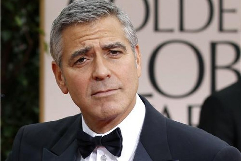 Aktor George Clooney menyebut bioskop tidak mau lagi memutar filmnya lagi. (ilustrasi)