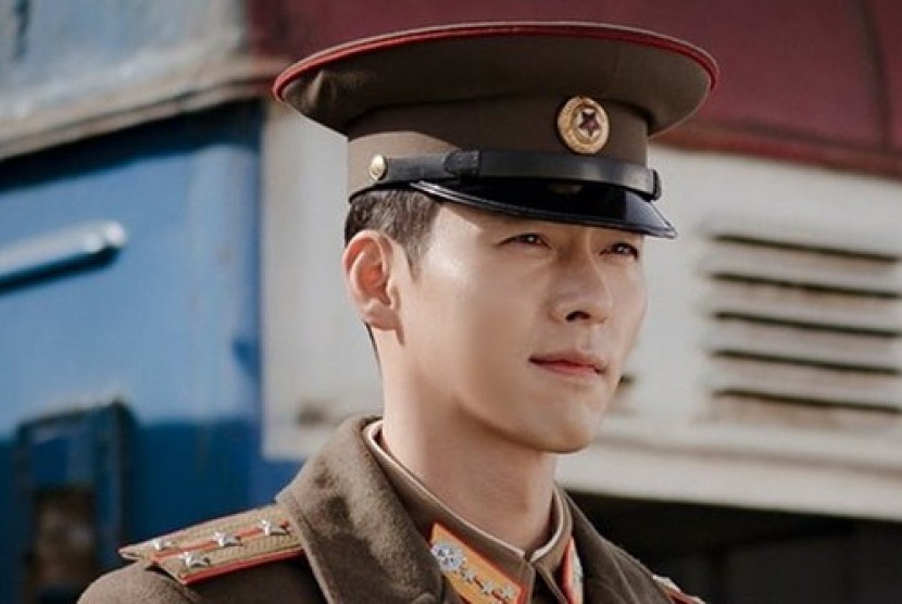 Aktor Hyun Bin ketika berakting di serial drama 