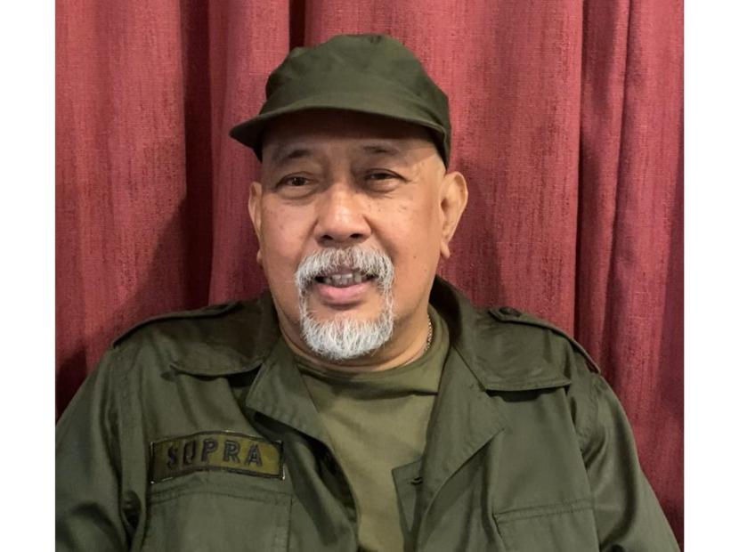 Aktor Indro Warkop. Indro sempat mengaku sakit saat syuting film horor komedi Kang Mak.