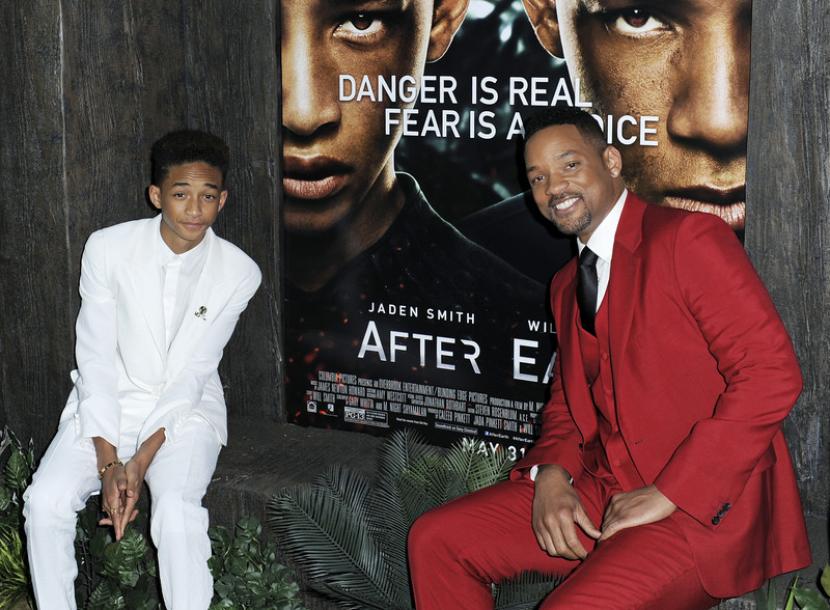 Aktor Will Smith bermain film bersama anaknya Jaden Smith di film After Earth yang rilis pada 2013. 