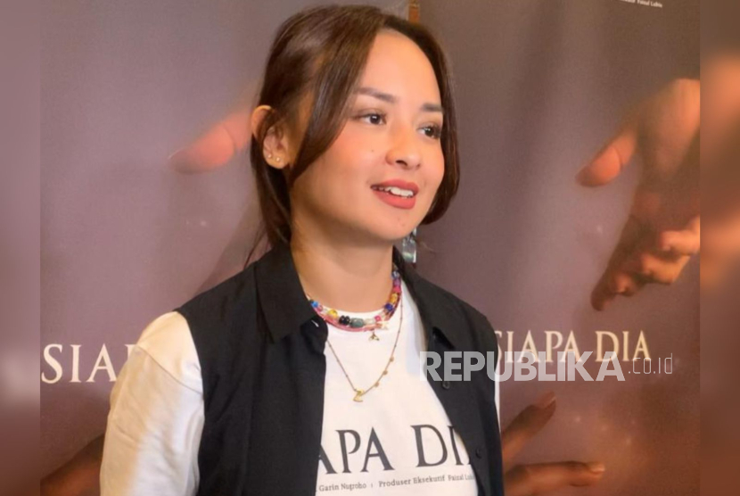 Aktris Joanna Alexandra. Film Siapa Dia menjadi comeback Joanna di industri film setelah vakum sejak 2020.