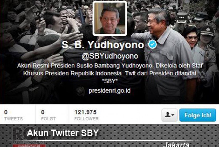 Akun Twitter SBY
