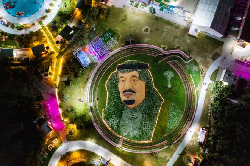 Al-Ahsa Arab Saudi Selenggarakan Festival Taman Bunga Ikonik