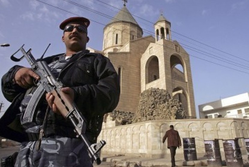  Al-Batawi dituduh terlibat sebagai dalang penyerangan terhadap sejumlah gereja di Irak (Ilustrasi)