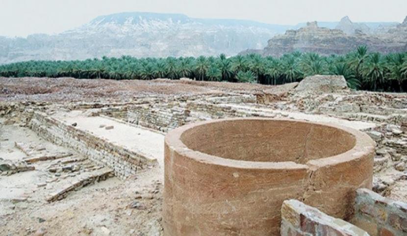  Antara Harta Nabi Sulaiman dan Qarun. Foto:  Al-Kheraibah, Harta Karun Arkeologi Arab Saudi