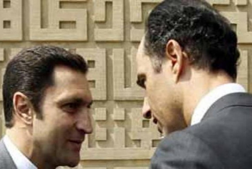 Alaa dan Gamal Mubarak