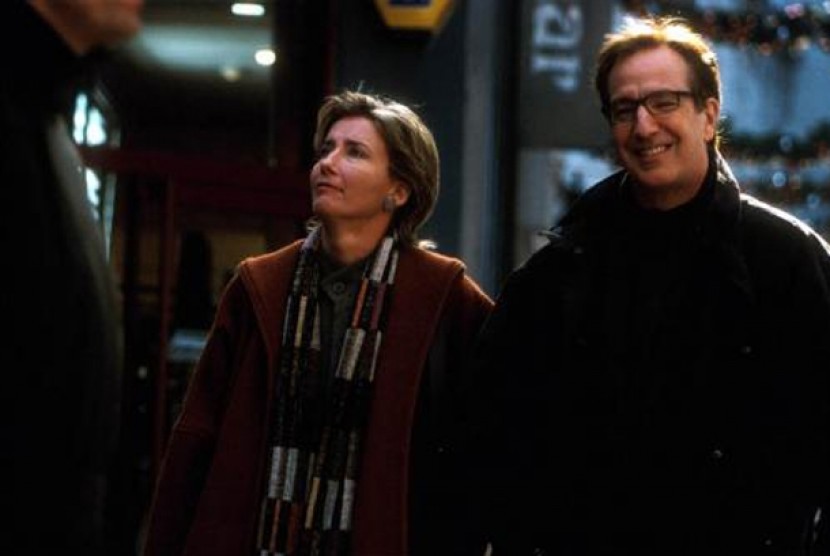 Alan Rickman saat berperan sebagai Profesor Snape di film Harry Potter