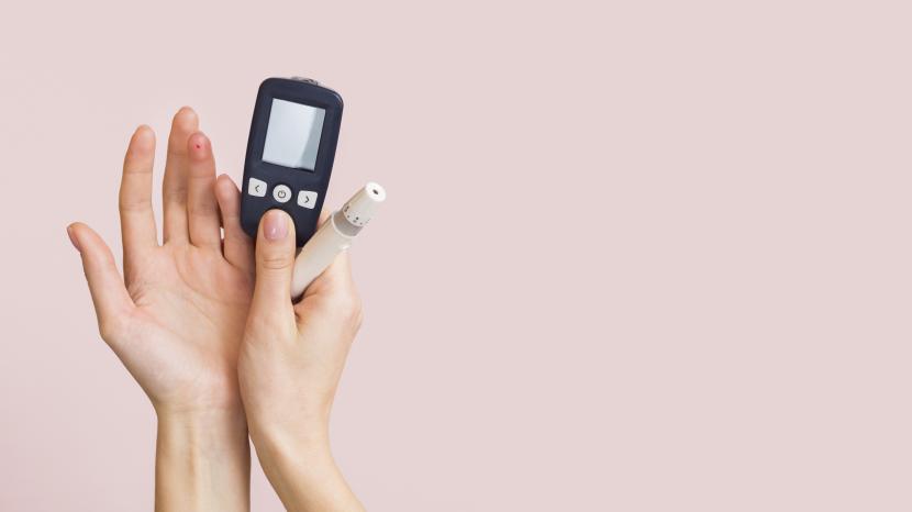 Alat pendeteksi kadar gula darah (ilustrasi). Di dunia, diprediksi ada 50 persen pengidap diabetes yang tidak terdiagnosis.