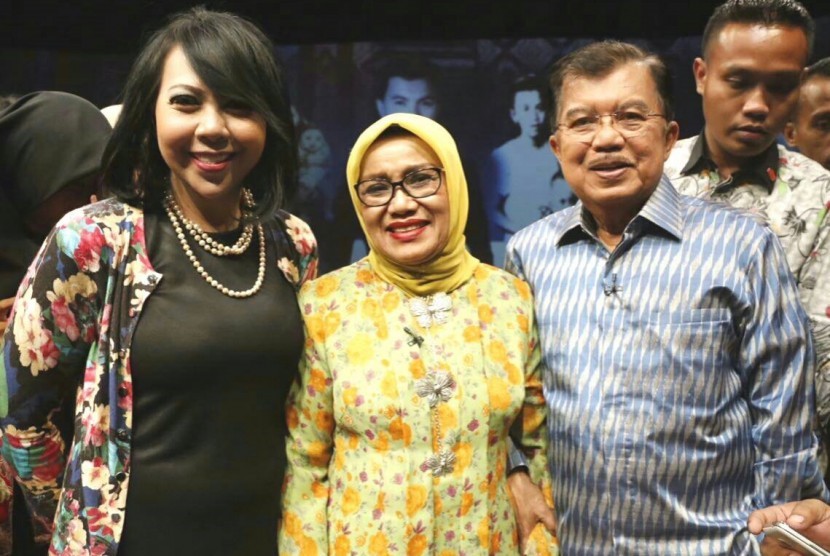 Alberthiene Endah, Mufidah Jusuf Kalla dan Wakil Presiden HM Jusuf Kalla