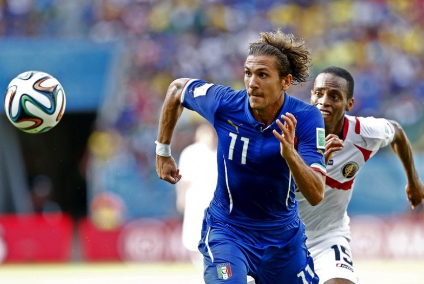 Alessio Cerci berseragam Timnas Italia