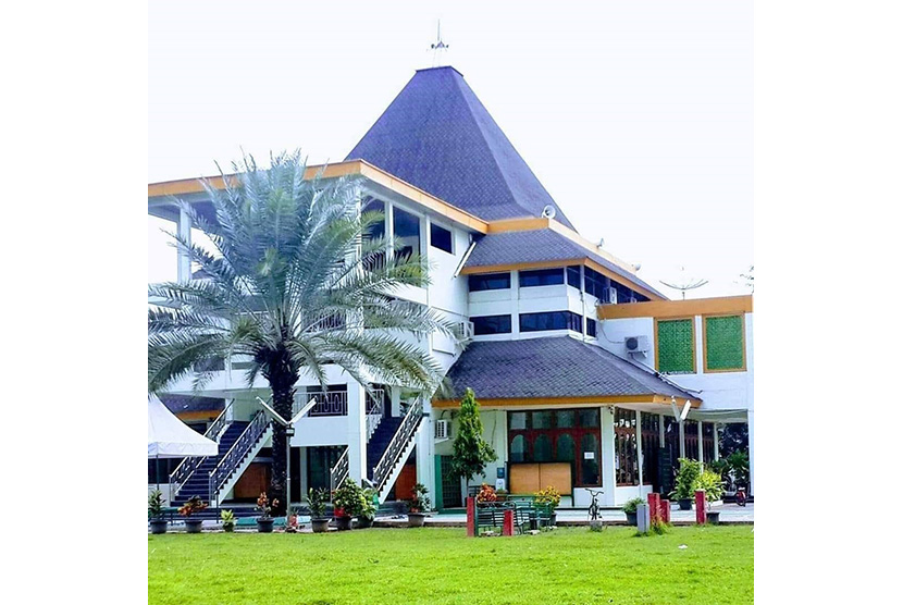 Masjid Baitul Ma’muur di Perumahan Telaga Sakinah, Desa Telaga Murni, Kecamatan Cikarang Barat, Kabupaten Bekasi yang meraih sertifikat masjid ramah lingkungan.(Dok Istimewa )