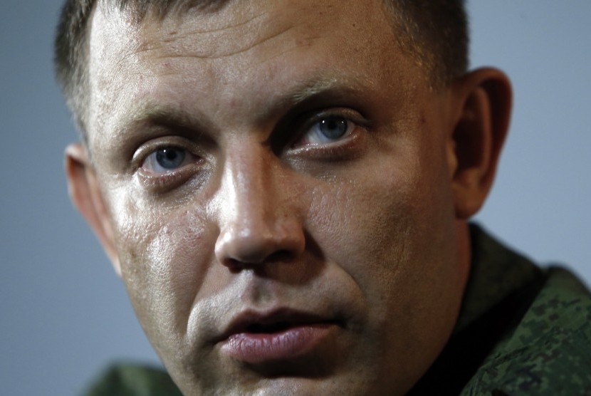 Alexander Zakharchenko, prime minister of the self-proclaimed 