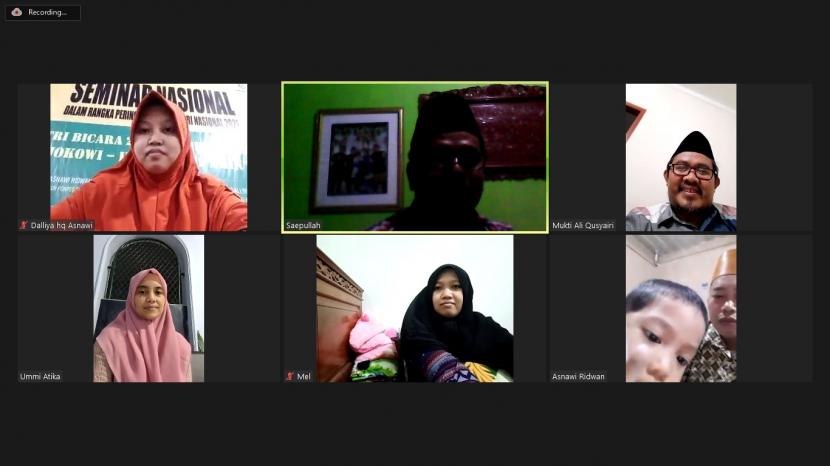 Aliansi Ibu Nyai Nusantara (Ainun) menggelar diskusi virtual tentang hak anak, pekan lalu.